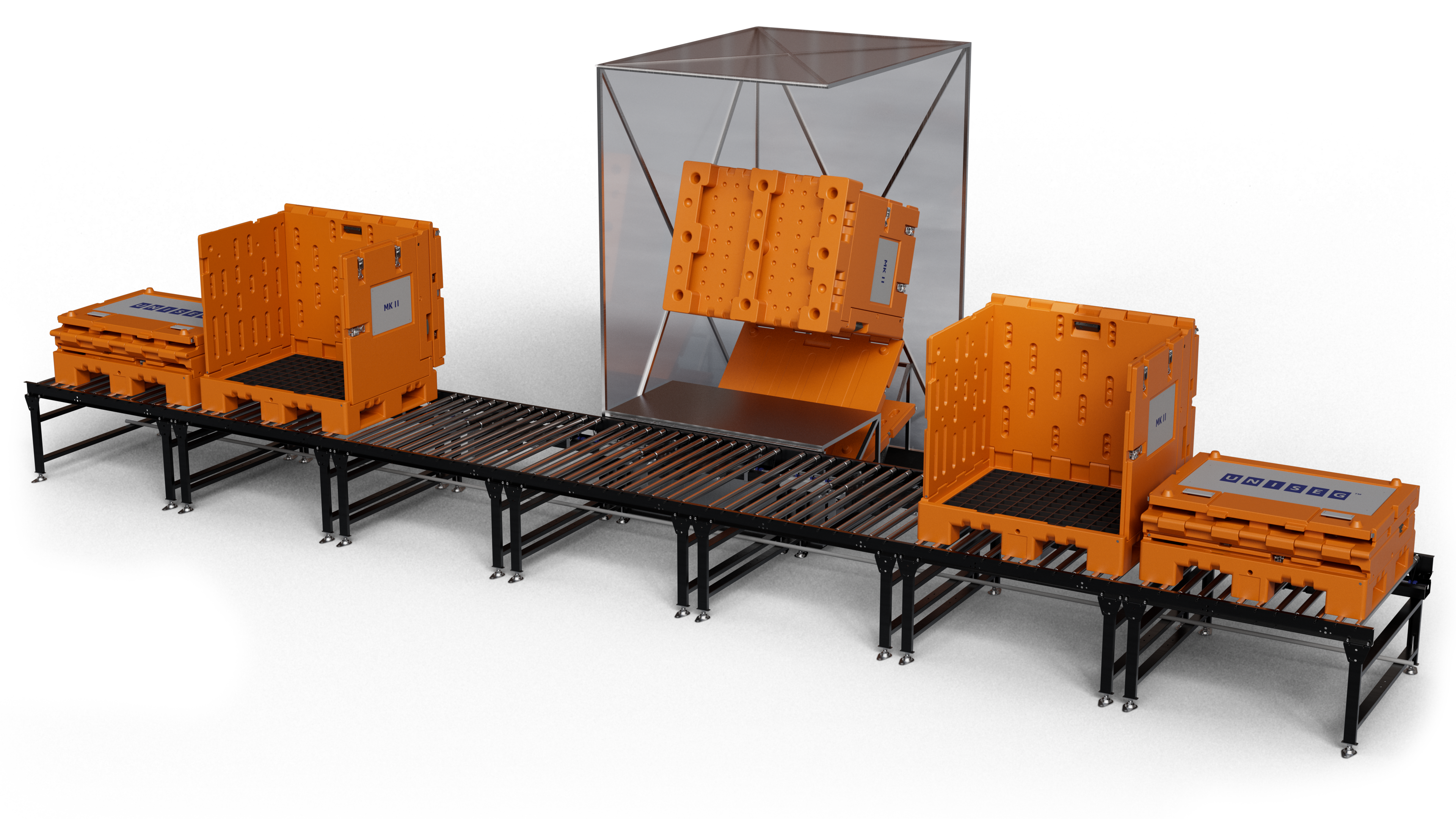 BTS Container Wash Bay system render